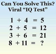 Tips Mudah Belajar Matematik Jom Uji Iq Soalan Ini Bukan Tanya Bab Penambahan Tau Soalan Ini Tanya Tentang Pola Nombor Jika 1 4 5 2