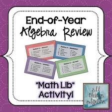 Algebra Review Math Lib Activity Order Of Operations Math School Education Math