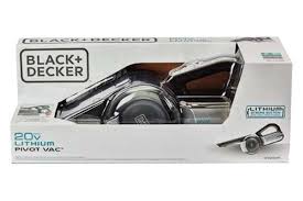 Black And Decker Pivot Vac 20v Charger Black Decker Bdh2000pl 35 Aw 20v Cordless Lithium Pivot Handheld Vacuum Cleaner Toolsid Com