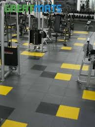 Warehouse Garage Flooring Options Pvc Coin Top Industrial Tiles In 2020 Gym Flooring Tiles Garage Gym Flooring Weight Room Flooring