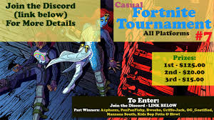 Local time tonight, october 16. Join Discord For November Fortnite Tournament 125 Top Prize Fortnitebattleroyale