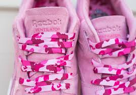 A translucent rubber outsole combines blue and green hues. Cam Ron Reebok Ventilator Supreme Pink Camo Sneakernews Com