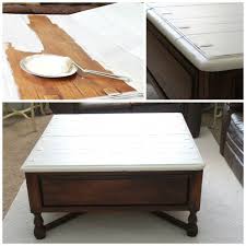 Two Tone Coffee Table Tutorial Furniture Makeover Coffee Table Furniture