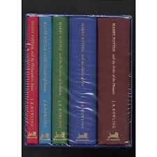 The enduringly popular adventures of harry, ron and hermione have gone on to sell over 500 million copies, be translated into over 80 languages and made into eight blockbuster films. Harry Potter Box Set Books 1 5 Hard Back Collectors Edition J K Rowling 9780747569633 On Ebid Canada 167119768