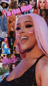 Doja Cat Wallpaper Celebrity Wallpapers Rapper Wallpaper Iphone Cat Aesthetic