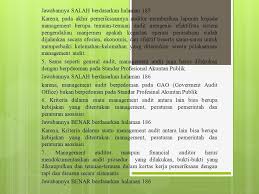 Soal auditing 1 dan jawabannya. Kelompok 1 Soal Dan Jawaban Bab 23 Nama Mahrita Nim Bca Kelas B Jurusan Akuntansi Matkul Pengaditan Ii Ppt Download