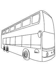 Buses are big land vehicle generally used to transport people in the city, between city and even between nation. Double Decker Bus Line Coloring Page Like The Kmb Bus Or Citybus Seen In Hong Kong Transportation Unit Transportation Crafts Coloring Pages
