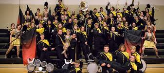 Instrumentation typically includes brass, woodwind, and percussion instruments. St Helens High School Marching Band Is Music To Our Ears At The 2019 Seattle To Portland Cascade Bicycle Club