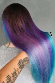 Light brown hair is trending. Fabulous Purple And Blue Hair Styles Lovehairstyles Com