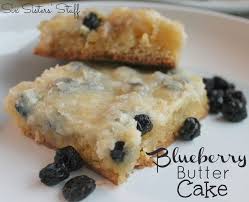 Blueberry Butter Cake Six Sisters Stuff How Sweet Eats Blueberry Recipes Cake Mix Recipes