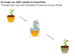 Using more phosphorous or potassium at this point will force the plant to focus more on the buds rather than growing. Four Stages Of Growth Shown By Plants Growing In Pots Powerpoint Diagram Templates Graphics 712 Powerpoint Templates Designs Ppt Slide Examples Presentation Outline