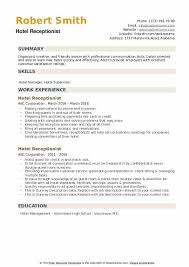 While chronological and modern resumes are in the vogue as professional resume format download in ms word and preferred by experienced job aspirers, functional resume format for freshers in ms word are mostly preferred by the lesser experienced or inexperienced fresher groups. Hotel Receptionist Resume Samples Qwikresume