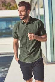 When You Know Your Outfit Is On Fleeeeek Pair Some Short Shorts With A Shirt For A Super Dapper Summer Look Mens Summer Outfits Men Casual Mens Fashion Casual