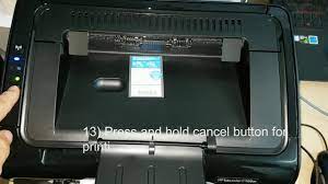 Wireless monochrome printing and more. Hp Laserjet Pro P1102w Printer Ce658a How To Configure Wireless Settings Youtube