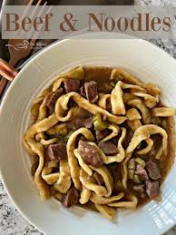 Maybe you would like to learn more about one of these? Comforting Beef Noodles Egg Noodles And Tender Chunks Of Beef