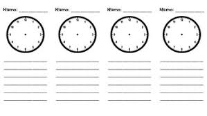 1 Md 3 Telling Time Anchor Chart Add On