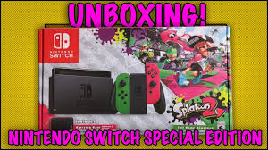 + 6 137,83 rub за доставку. Unboxing Nintendo Switch Splatoon 2 Special Edition Walmart Exclusive Youtube