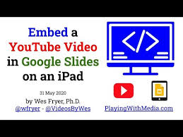 Fortunately you can easily add videos from youtube into one of the slides in your google slides presentation. How To Embed A Youtube Video In Google Slides On An Ipad With Ipados Youtube