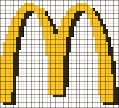 Alpha Pattern 9740 Apercu Ajoute Par Camilledl Cross Stitch Art Easy Pixel Art Cross Stitch Pattern Maker