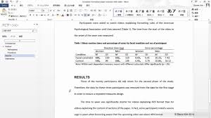 Formatting Tables And Figures In Your Research Paper
