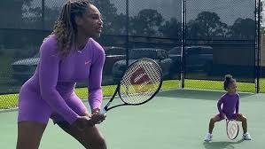 Latest tennis news, player interviews and action from the men's atp tour and women's wta tour, the australian open, french open, wimbledon and us open grand slams, plus video features from cnn's. Serena Williams Takes To The Tennis Court With Daughter Olympia Cnn