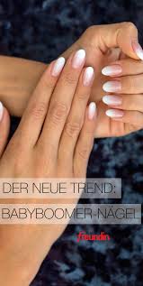 der neue beauty trend auf pinterest babyboomer nagel freundin de babyboomer nagel french nails baby boomer