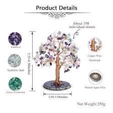 Our plant delivery is quick and easy and perfect for any occasion. Natural Crystal Money Tree Healing Feng Shui Ornament Jovivi