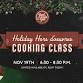 Holiday Hors d'oeuvres Cooking Class event in Nashotah, WI