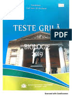 Для просмотра онлайн кликните на видео ⤵. Grile Biologie 2019 Umfcd