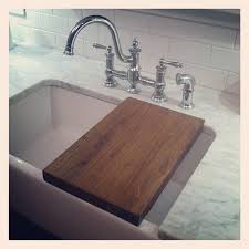 farmhouse sink cutting board