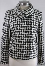 Black And White Houndstooth Coat Women S Talbots Petites The Grace Fit Jacket Houndstooth Black White Wool Blend Nwt Talbots Basiccoat Everyday Workout Jacket Jackets For Women Jackets