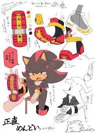 embedded シャドウ ザ ヘッジホッグ キャラクターデザイン ソニック シャドウ