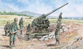Oltre ad avere equipaggiamento radio supplementare, il cannone era sostituito da una mitragliatrice breda mod. Wwii Italian 90 53 Gun With Crew Italeri 6122