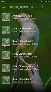 Untuk melihat detail lagu masteran ciblek kristal klik salah satu judul yang cocok, kemudian untuk. Suara Burung Ciblek Gunung Latest Version For Android Download Apk