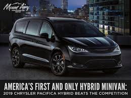 The chrysler pacifica hybrid is our reigning minivan champ, beating out the popular honda behold! America S First And Only Hybrid Minivan 2019 Chrysler Pacifica Hybrid Beats Out The Competition Mount Airy Chrysler Dodge Jeep Ram Fiat