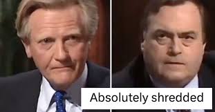John Prescott's magnificent takedown of Michael Heseltine has just gone  wildly viral all these years later and it's just magnificent