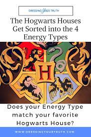 The Hogwarts Houses Get Sorted Into The 4 Energy Types Hogwarts Hogwarts Houses Hogwarts Personality
