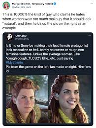 At that time, horizon forbidden west had just passed a major. Chubby Aloy Triggers Alpha Male Meltdown Funny Article