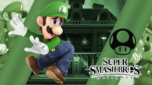 super smash bros ultimate luigi by crossovergamer super mario bros super mario luigi