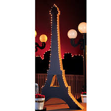 The soft colors blend in very well with earth tones and grass green. Standee Monument Eiffel Tower Lighted Paris 3d Paris Theme Decorations Party Supplies Home Garden