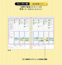 選べる4つのキャンパススタディプランナー キャンパス スタディプランナー 商品情報 コクヨ ステーショナリー 勉強 プランナー スケジュール管理