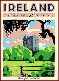 It will be other conversions: Amazon Com A Slice In Time Ireland Land Of Romance Blarney Castle Co Cork Great Britain Vintage Irish Travel Art Wall Home Decor Collectible Poster Print 10 X 13 5 Inches Posters Prints