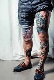 50 Traditional Leg Tattoos For Men Old School Design Ideas Leg Tattoo Men Best Leg Tattoos Thigh Tattoos Women