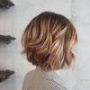 Short Hair With Caramel Ombre