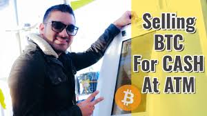 Selling Bitcoin At Atm For Cash Wow Youtube