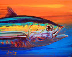 Part Of A Series Of Fish Paintings Fish Art Art Marine Art
