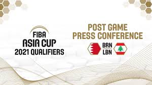 Qualification for the 2021 fiba asia cup are currently being held to determine the sixteen participants in this fiba asia cup. Bahrain V Lebanon Press Conference Fiba Asia Cup 2021 Qualifiers Youtube