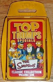 The game is a board game named after american businessman donald trump. Simpsons Classic Card Game Top Trumps New Goodnreadytogo