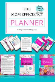 Working Mom Planner The Ultimate Busy Mom Planner Mom Planner Planner Working Moms