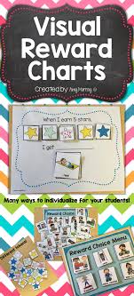 visual reward choice menu charts classroom behavior